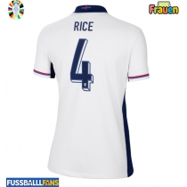 England Declan Rice #4 Heimtrikot Frauen EM 2024 Kurzarm